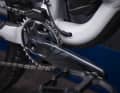 Die Sram GX Kurbel am YT Capra Core 2 mit Kettenführung.