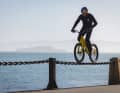 Der Chain Ride vor der Kulisse der ehemaligen Gefängnisinsel Alcatraz