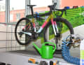 Ok, es kein MTB, aber der Lack sieht scharf aus.