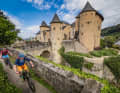 Schloss Bourglinster aus dem Jahr 1231. Es ist nur eins von über 100 Schlössern und Burgen in Luxemburg.