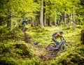 Sie sind mittlerweile zu viert: die Hinanger Steig-Trails bei Sonthofen.
