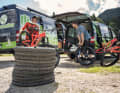 Der Bikepark Oberammergau bot konstante Testbedingungen.