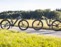 Husqvarna CT  5FS (links) und Flyer Goroc4 6.50 FS