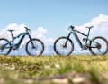 M1 Spitzing Evolution Ped (links) gegen Haibike Flyon Xduro AM 8.0 (rechts)
