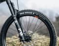 Das Profil der Maxxis-Bereifung ist top, leider vebaut Lapierre nur die einfache Exo-Karkasse. Auch bei einem leichten Minimal-Assist-Bike ist die zu pannenanfällig.