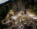 "Rock Roller", nennen die Locals Steilabfahrten über monströse Felsen. Die findet man zuhauf auf den Trails in Squamish und Pemberton. Wer hier verweigert, kriegt die Häme der Locals zu spüren.