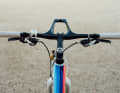 Funktion, aber bitte mit Design. Den Lenker seines Bikes hat Egger selbst gebaut.