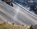 Die spektakuläre Casse Déserte am Col d’Izoard. Der Trail sieht nur einfach aus.