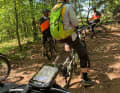 Zu Beginn der Etappe führten mich die Jungs von bike-components über ihre Hometrails.