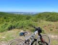 Am Stenzelberg im Siebengebirge mit Tiefblick nach Bonn.