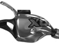 SRAM X0 Schalthebel 2014 in silber.