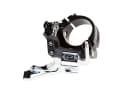 Top Swing/Low Clamp Diese Variante wird kurz oberhalb des Innenlagers geklemmt und verlangt ebenfalls ein klassisch rundes Sitzrohr. Den Durchmesser gleichen bei Shimano Spacer aus.