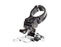 Down Swing/High Clamp Diese Version ist für die Montage an runden Sitzrohren geeignet. Bei Shimano werden verschiedene Rohrdurchmesser durch die beiliegenden Spacer ausgeglichen.