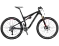 Scott Spark 700 Ultimate: 11999 Euro Auch Scott arbeitet mit einem der derzeit leichtesten Materialien: Durch seinen HMX-Carbonrahmen bringt das vollgefederte Spark 700 Ultimate nur 10,3 Kilo auf die Waage. Mit seiner optimierten 27,5-Zoll-Geometrie und 120 Millimeter Federweg hat das vielseitig einsetzbare Bike einige Vorteile: vom verbesserten Überrollverhalten bis hin zur optimierten Traktion. Beim Spark 700 Ultimate wurden außerdem, wie bereits 2015, Shimanos elektronische Di2-Schaltung zusammen mit dem elektronischen Fahrwerk von Fox integriert. Die neue eNude-Heckfederung erlaubt eine elektronische Moduswahl und durch die weiterentwickelte TwinLoc-Elektronik wird schnelles Umschalten zwischen drei Modi möglich. Dieses Maximum an Technik führt zu einem stolzen Preis von 11900 Euro. Das Vorgänger-Modell lag übrigens bei 9799 Euro.