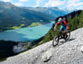 Noch ausbaufähig: Gerade auf der Westseite des Reschensees gibt es noch viel Spielraum für neue Trails. Einige Bike-Pfade sind auch schon geplant und warten nur noch auf die Umsetzung.