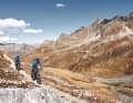 Die ersten sechs Kilometer zwischen Heilbronner- und Friedrichshafener Hütte sind offiziell für Biker erlaubt.