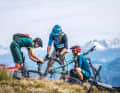 Die neuen Trailbikes klettern so gut, dass man mit ihnen am liebsten gleich zu einer Tour über die Alpen aufbrechen will.