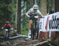 Frisch vom Erzeuger: Nino Schurter und das Spark RC feiern in Leogang Premiere.