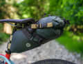 Beim Testen hatten wir die neuen Bikepacking-Taschen von Agu
 am Salsa (Gesamtgewicht Fahrer/Rad/Gepäck max. 138 kg) montiert.