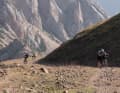Die ersten 50 Kilometer im Rennen ging es nur bergauf bis zum Terek Pass auf 3200 Metern.
