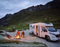 Norwegen ist ein Paradies für Camper: Das Jedermannsrecht erlaubt Übernachtungen in der Natur.