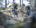 Drei Bikes, drei Konzepte, ein Ziel. Ein rassiger Dreikampf soll klären, ob das E-MTB, das Light-E-MTB oder das unmotorisierte Bike das Zeug zum perfekten Enduro hat.