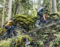 Rocky vor Cannondale? Wer lässt im Edel-Shootout am Ende wen hinter sich? Oder geht der Sieg ans Haibike? (nicht im Bild) 