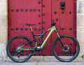 Das neue Orbea Rise in einer Variante auch für schwerere Trails: Längere 150er Gabel, Dämpfer mit Ausgleichsbehälter, Dissector-Reifen.