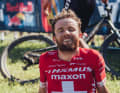 Mathias Flückiger nach seinem Sieg beim UCI MTB Worldcup 2022 in Leogang. Wenige Tage danach wurde er gesperrt. 
