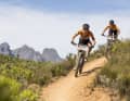 Normalerweise übernimmt Anne Terpstra, wie hier gerne die Führungsposition. Beim Cape Epic stellte sich jedoch heraus, dass eine Strategie mit Nicole Koller an der Front gut funktionierte.