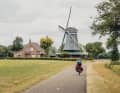 Kurzer Sprint bis zur Windmühle, auch das geht im Münsterland.