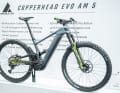 Auch das Copperhead Fully wurde grundlegend überarbeitet und hat jetzt einen neuen Hinterbau und außerdem meistens einen Hauptrahmen aus Carbon.