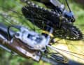 Die Laufräder kommen von Mavic.