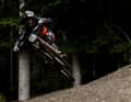Amaury Pierron im Vollgas-Modus auf seinem Vollgasbike.