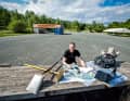 Raum fürs Groß­projekt: Noch ist es ein leerer Platz. Aber die Zukunfts­pläne für den neuen Outdoor-Campus von Bad Salzdetfurth liegen bereits auf dem Tisch.