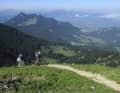 Top-Trailtour im Chiemgau: Für die Hochgern-Reibn braucht man ordentlich Biss für den steilen, ruppigen Aufstieg. Aber dann: Panorama und Fahrspaß pur!