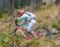 Das Vpace Fred auf dem Bergkastel-Trail in Nauders.