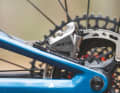 Die Flatmount-Bremsaufnahme  benötigt wenig Platz. Hersteller  wie Sram haben den Standard aber  bereits wieder eingestellt.