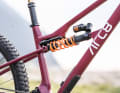 Die Dual-Pivot-Hinterbaukonstruktion mit Slider-Anlenkung des ist schon bekannt von den Arc8-Modellen Essential und Evolve.