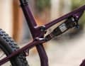 Der Hinterbau mit flexenden Sitzstreben quetscht 130 Millimeter Federweg aus dem Deluxe-Ultimate-Dämpfer von Rockshox.