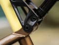 Alter Bekannter: Der Ride-4-Flipchip an der unteren Dämpferaufnahme lässt vier unterschiedliche Einstellungen zu, die Geometrie und Kinematik beeinflussen.