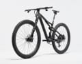 Typisch Cannondale: Das neue Scalpel setzt auf eine einbeinige Lefty-Gabel mit 120 Millimetern Federweg.