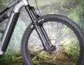 Die Rockshox Yari mit 150 Millimetern Hub ist kein Ausstattungs-Highlight, macht ihre Sache aber solide.
