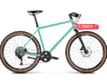 Das Rose Hobo Deore Urban Bike fällt schon allein durch seine knallige Farbgebung auf.