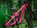 „Disco Flamingo“ in knalligem Pink-Gloss erinnert an grelle Liftkarten, Vans-Mixtapes und 26-Zoll-Sprünge.