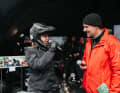 Kurzes Interview noch am BIKE Stand auf dem Festival.