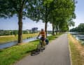 Die UNESCO-Radroute führt Radtouristen  zu den Kultur- und Naturschätzen Südbelgiens.