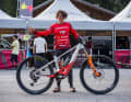 Schnelles Duo: Flo Espiñeira wurde auf ihrem Race-Enduro Orbea Wild Gesamtsiegerin in der EDR-E, der neu geschaffenen E-Enduro-Serie im UCI-Worldcup.