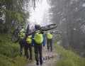 Aber was soll's: Ein guter Alpenüberquerer ist ja auf alle Wetter vorbereitet.