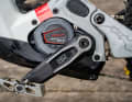 Ines Strive:On wird vom Bosch CX-Race-Aggregat angetrieben. Für die Top-Athleten der E-EDR hat Bosch ein aggressives Software-Setup entwickelt, das nochmal mehr Power aus dem starken Motor herausholt.